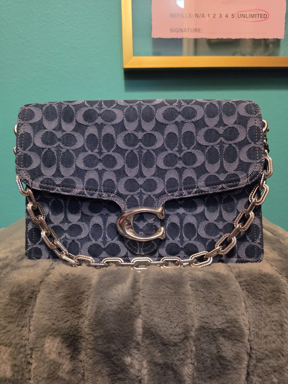 Coach Tabby 30 In Denim